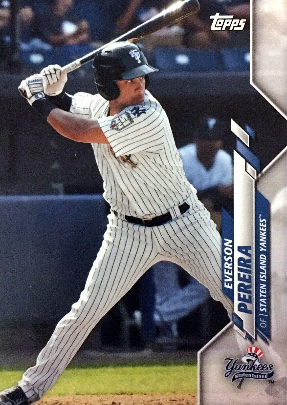Everson Pereira #PD-116 Baseball Cards 2020 Topps Pro Debut
