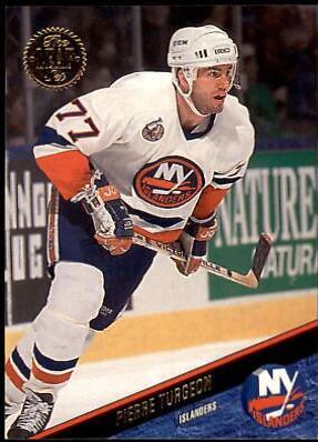 Pierre Turgeon #25 Hockey Cards 1993 Leaf