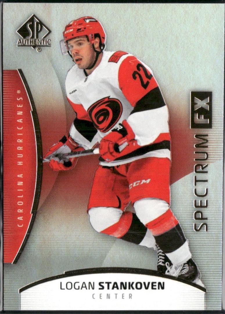 Logan Stankoven #S-35 2025-26 SP Authentic Hockey Spectrum FX