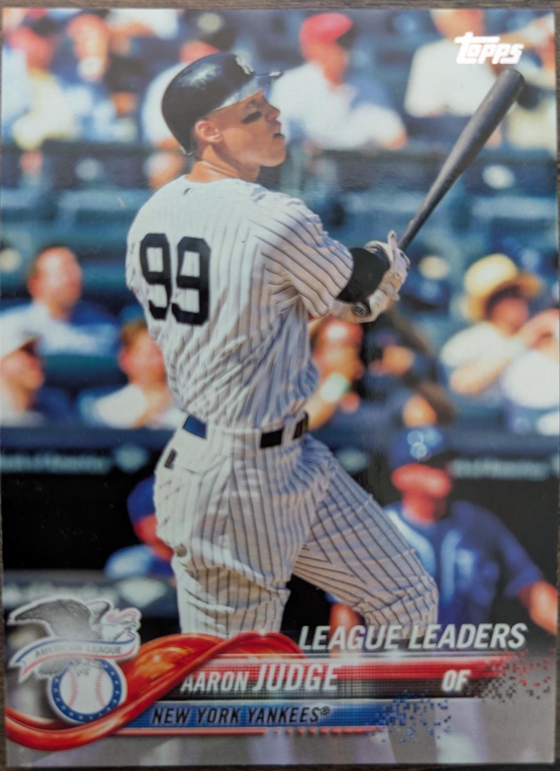 Aaron Judge #193 2018 Topps Complete Set Baseball