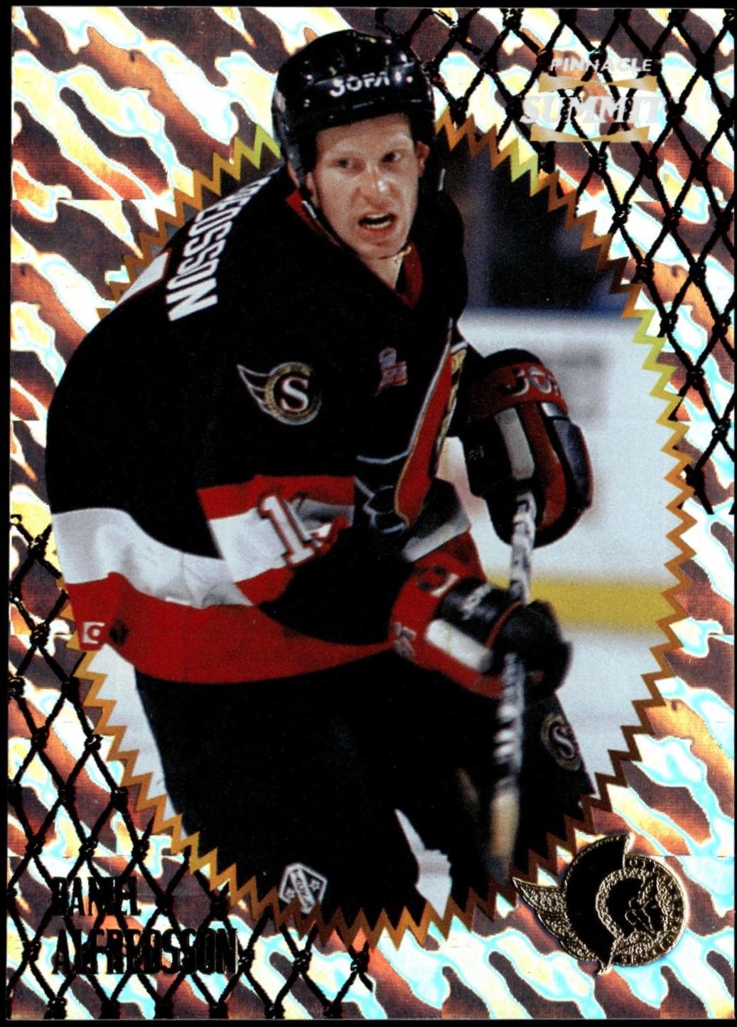 Daniel Alfredsson #167 1996-97 Pinnacle Summit Hockey