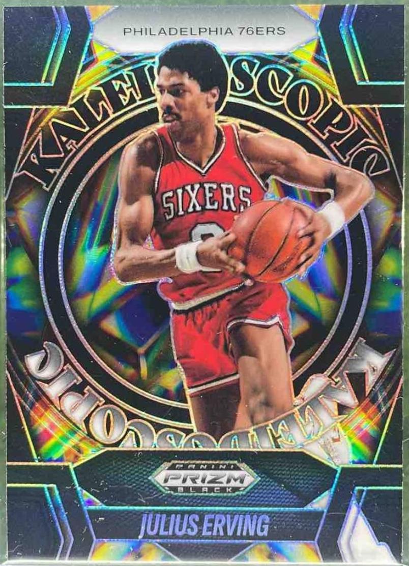 Julius Erving [Black] #22 Prices | 2024 Panini Prizm Black