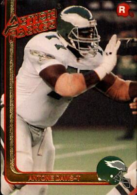 Antone Davis #19 Football Cards 1991 Action Packed Rookie Update