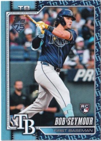 2026 Topps Bob Seymour [Team Color Border Variation] #70 card