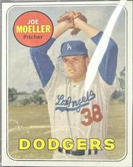 Joe Moeller [Last Name In Yellow] #444 Baseball Cards 1969 Topps Prices