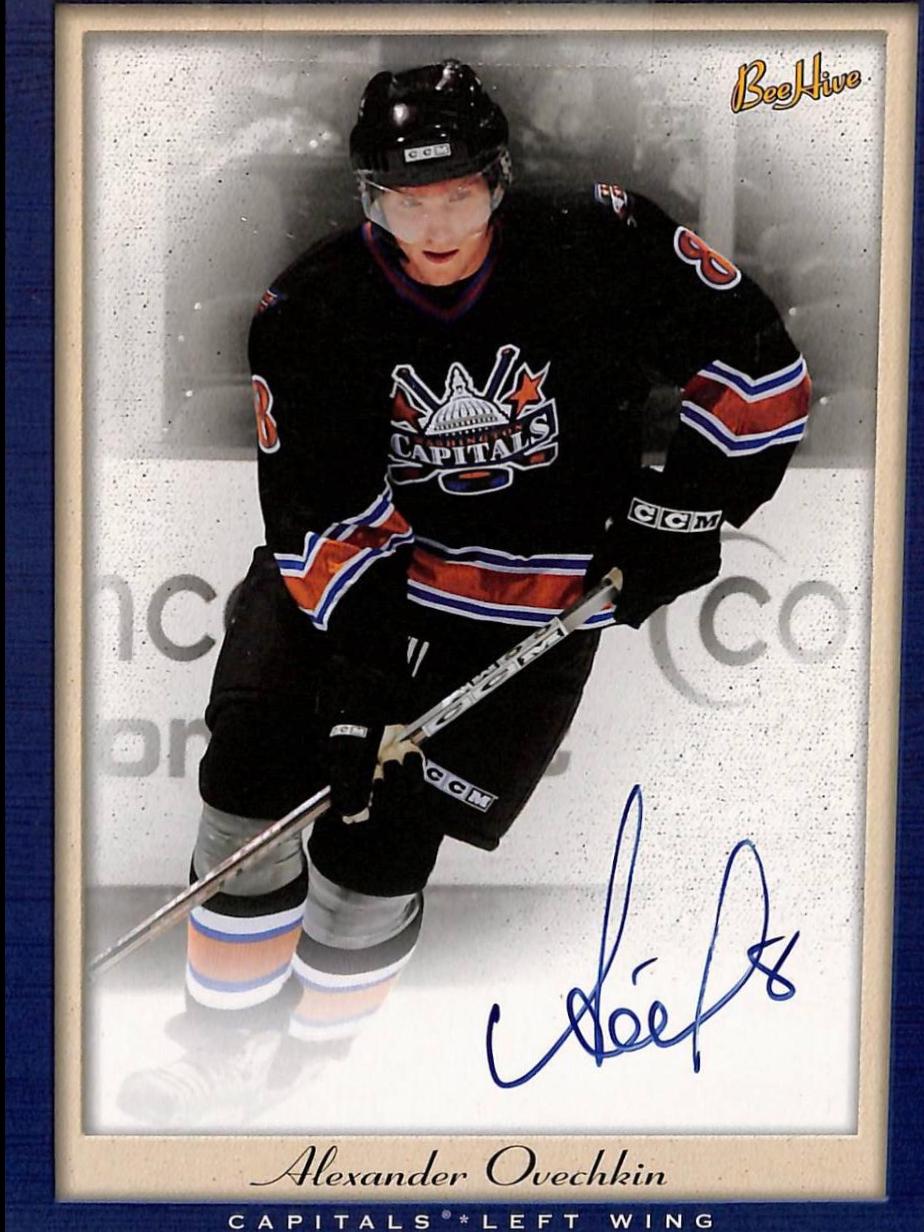 Alexander Ovechkin #PG-AO 2005 Upper Deck Bee Hive Photo Graphs Hockey