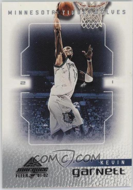 Kevin Garnett #97 2001-02 Fleer Marquee Basketball