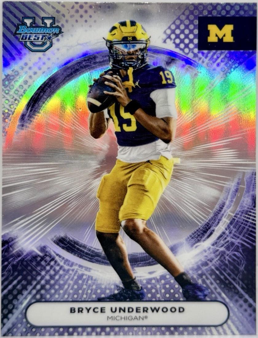 2025 Bryce Underwood [Refractor] #100