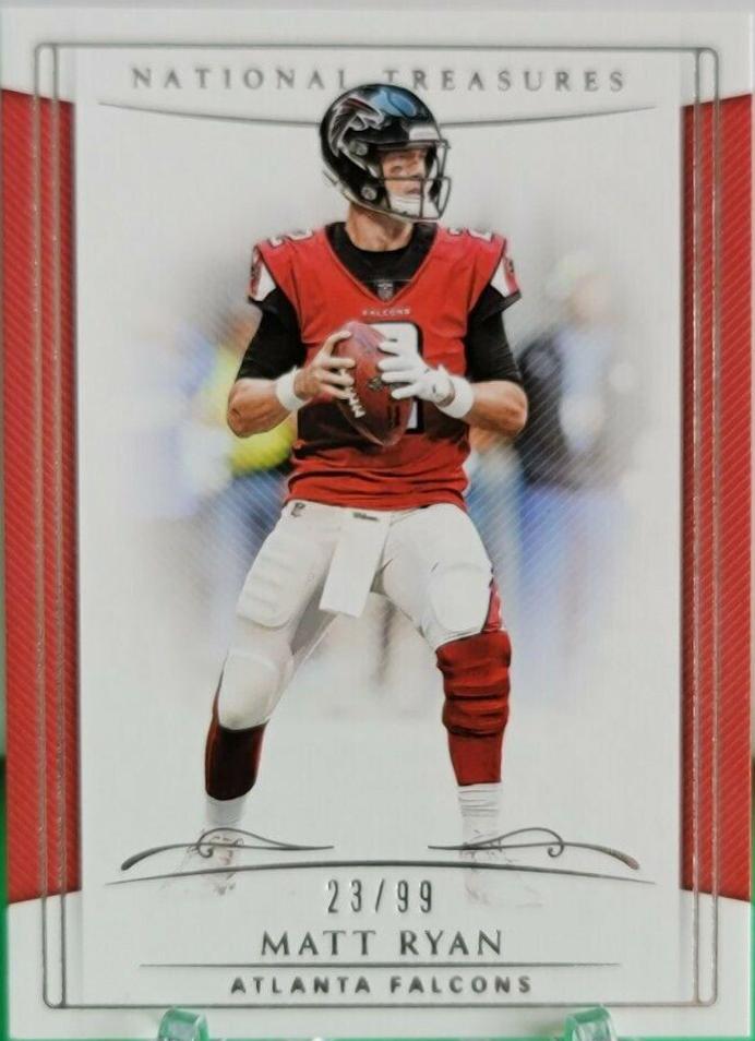 Matt Ryan #7 Football Cards 2018 National Treasures