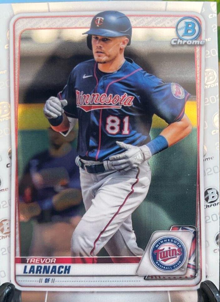 Trevor Larnach #BD-102 Baseball Cards 2020 Bowman Draft Chrome