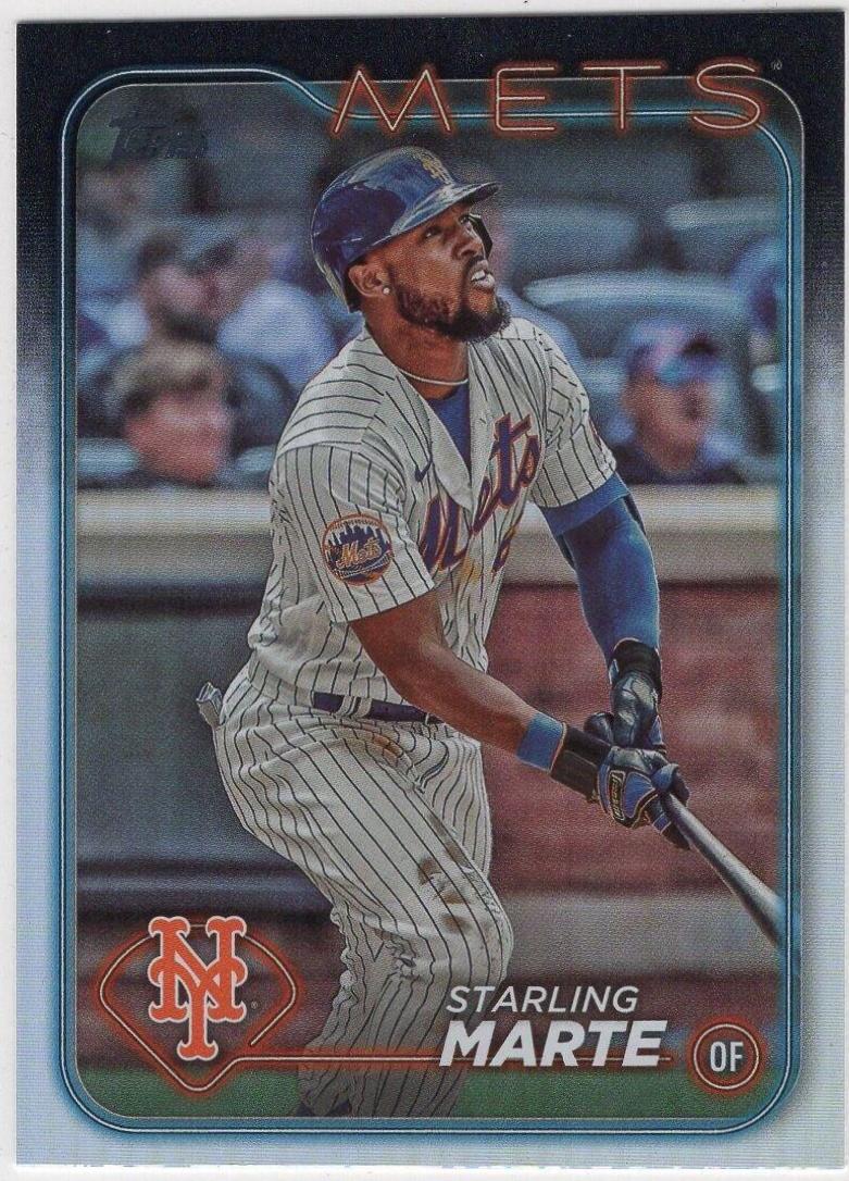 Starling Marte [Rainbow Foil] (2024 Topps)