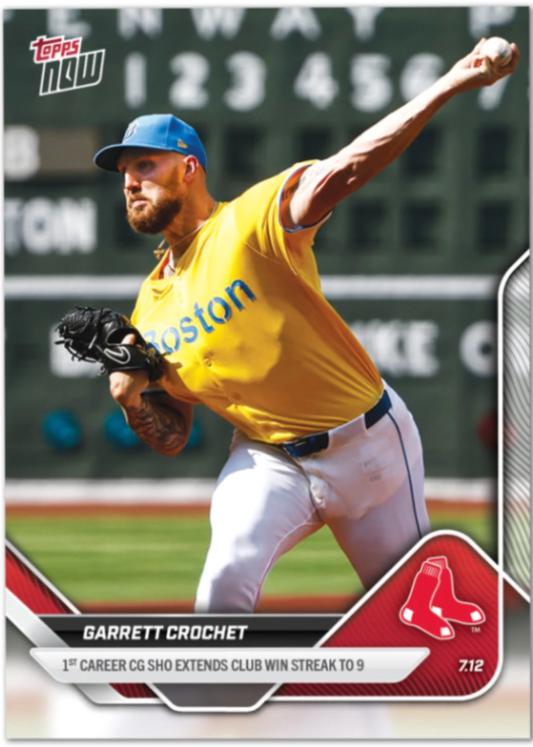 Garrett Crochet #419 2025 Topps Now Baseball