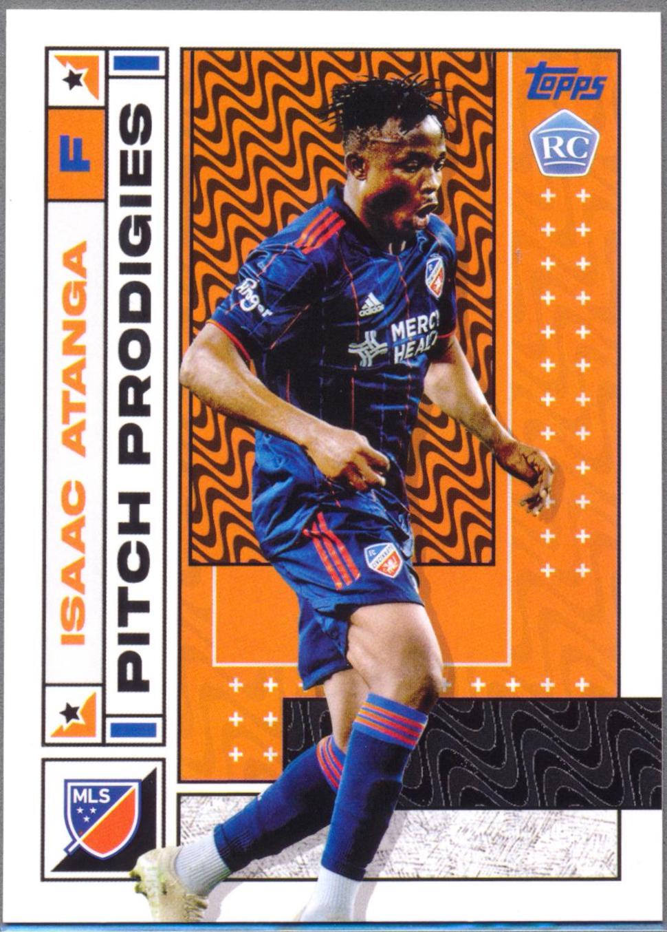 Isaac Atanga #99 Soccer Cards 2022 Topps MLS
