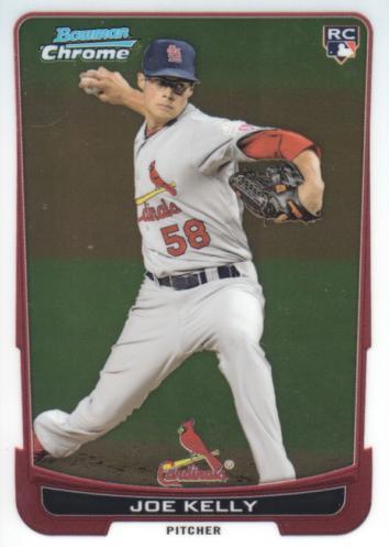 Joe Kelly #11 Baseball Cards 2012 Bowman Chrome Draft