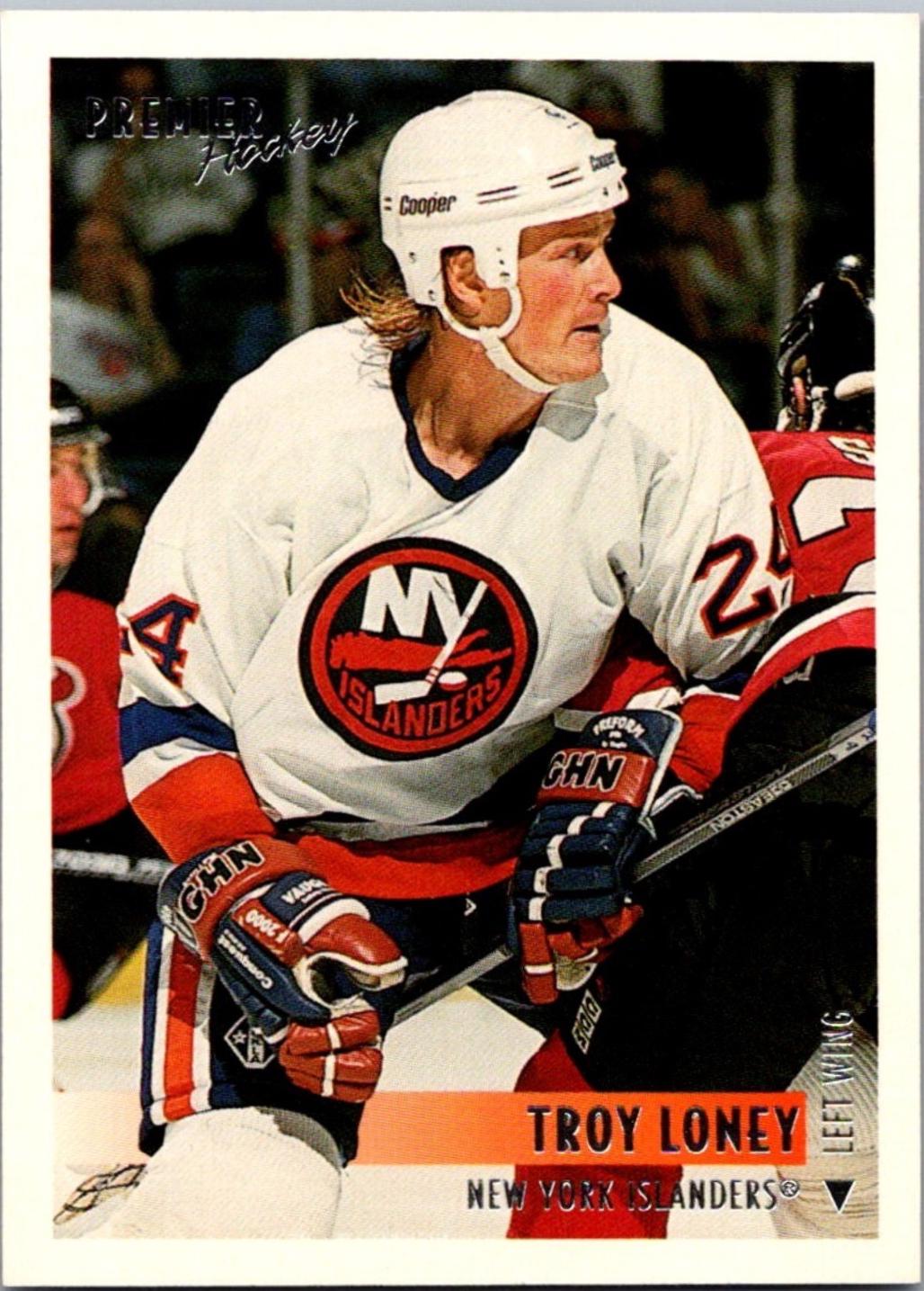 Troy Loney #363 1994-95 Topps Premier Hockey