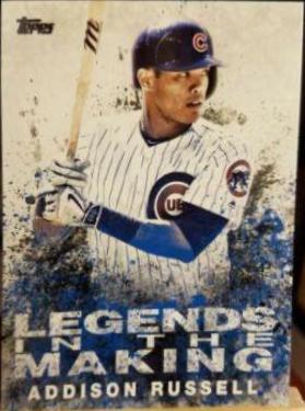 Addison Russell #6 Baseball Cards 2018 Topps Legends in the Making
