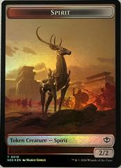 Copy // Spirit Double-Sided Token [Foil] #1