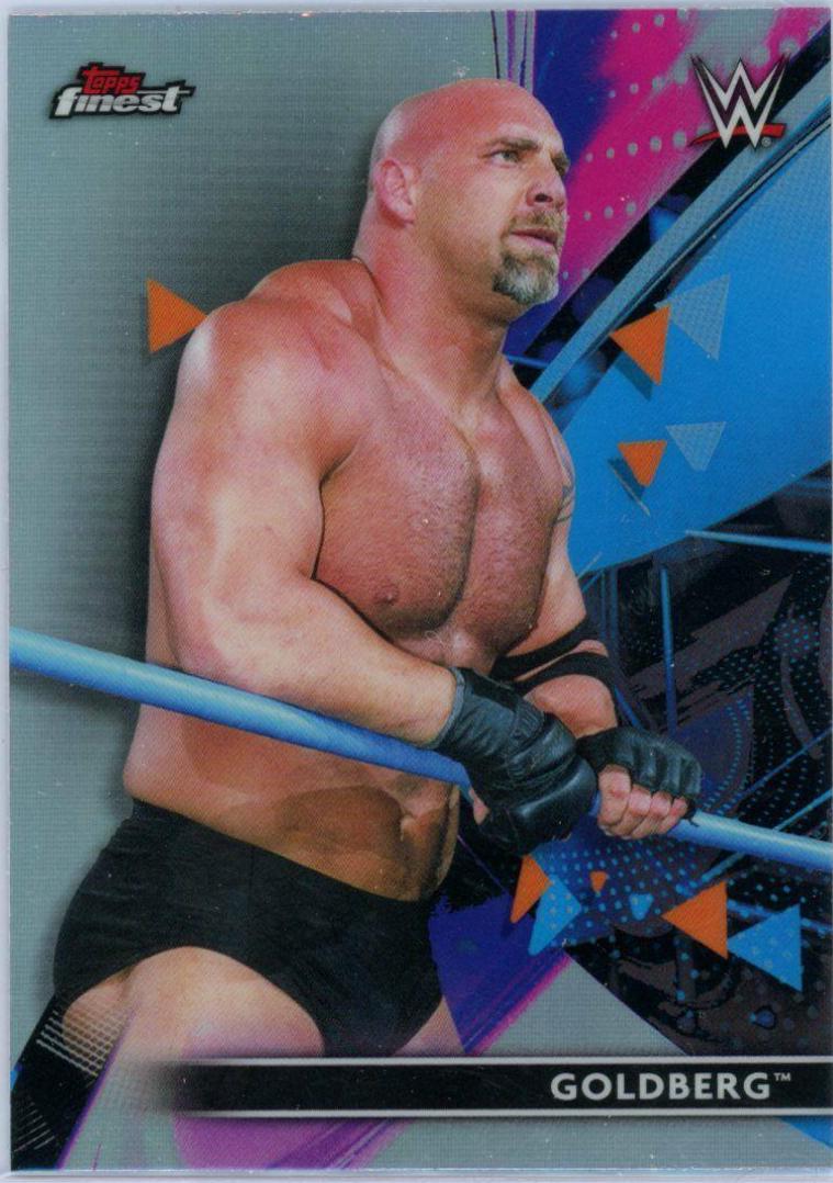 Goldberg #119 Wrestling Cards 2021 Topps Finest WWE