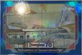 The PeopleMover and Spaceport & Rocket Flight [Blue Foil] | 2025 Topps Disneyland 70th Anniversary