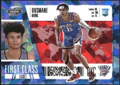 Ousmane Dieng [Red Cracked Ice] #5