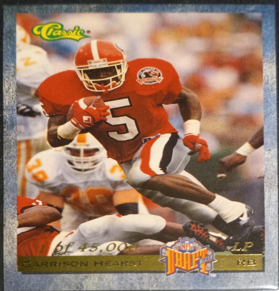 Garrison Hurst, LP #LP3 Football Cards 1994 Classic NFL Experience Lps