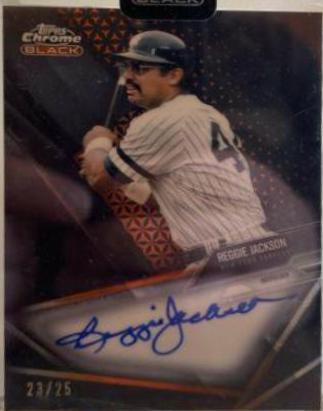 Reggie Jackson [Orange Refractor] #CBA-RJA