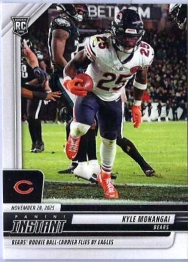 Kyle Monangai #273 2025 Panini Instant Football