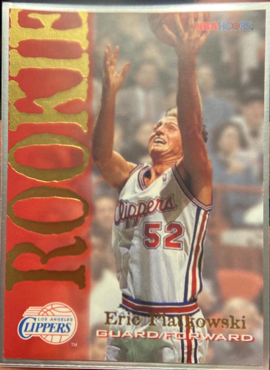 Eric Piatkowski #335 Basketball Cards 1994 Hoops