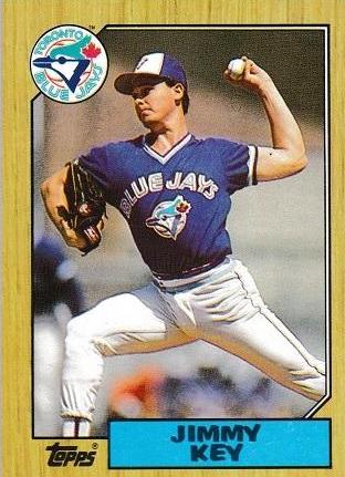 Jimmy Key #29 Baseball Cards 1987 Topps