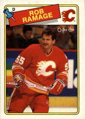 Rob Ramage #244 1988 O Pee Chee Hockey