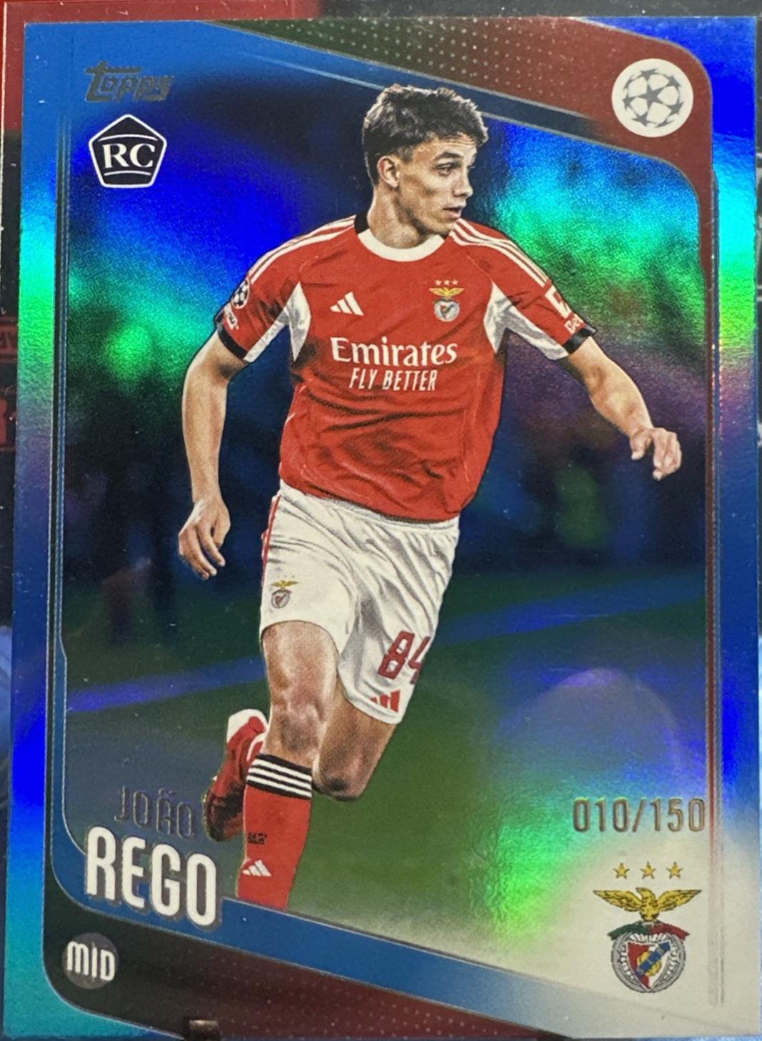 Joao Rego [Blue Foil] #168