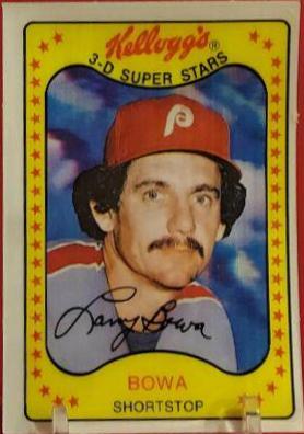 Larry Bowa #43 Baseball Cards 1981 Kellogg's