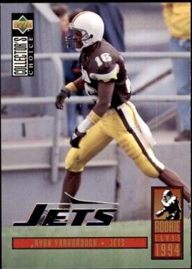 Ryan Yarborough #29 Football Cards 1994 Collector's Choice