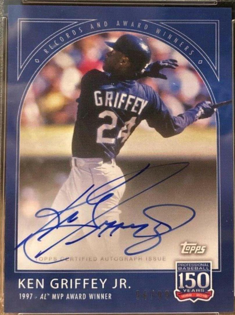 Ken Griffey Jr. #22A Baseball Cards 2019 Topps 150 Years of Baseball
