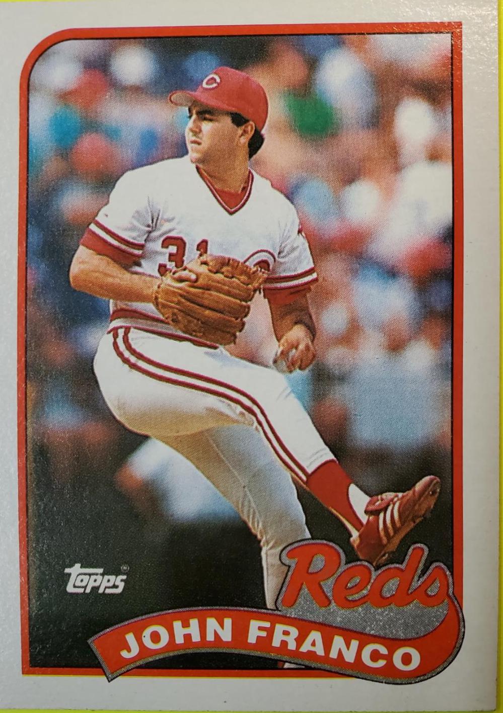 John Franco #290 Baseball Cards 1989 Topps Tiffany