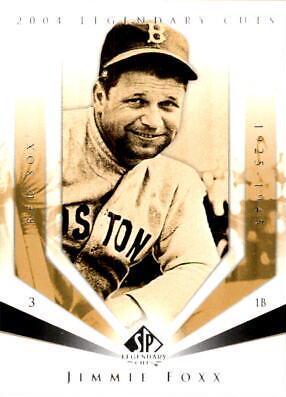 Jimmie Foxx #55 Baseball Cards 2004 SP Legendary Cuts