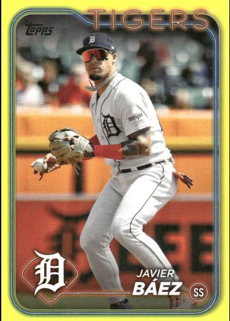Javier Baez [Yellow] (2024 Topps)