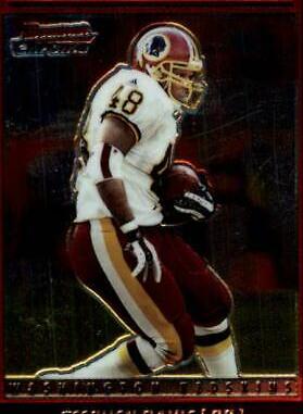 Stephen Davis #5 Football Cards 2001 Bowman Chrome