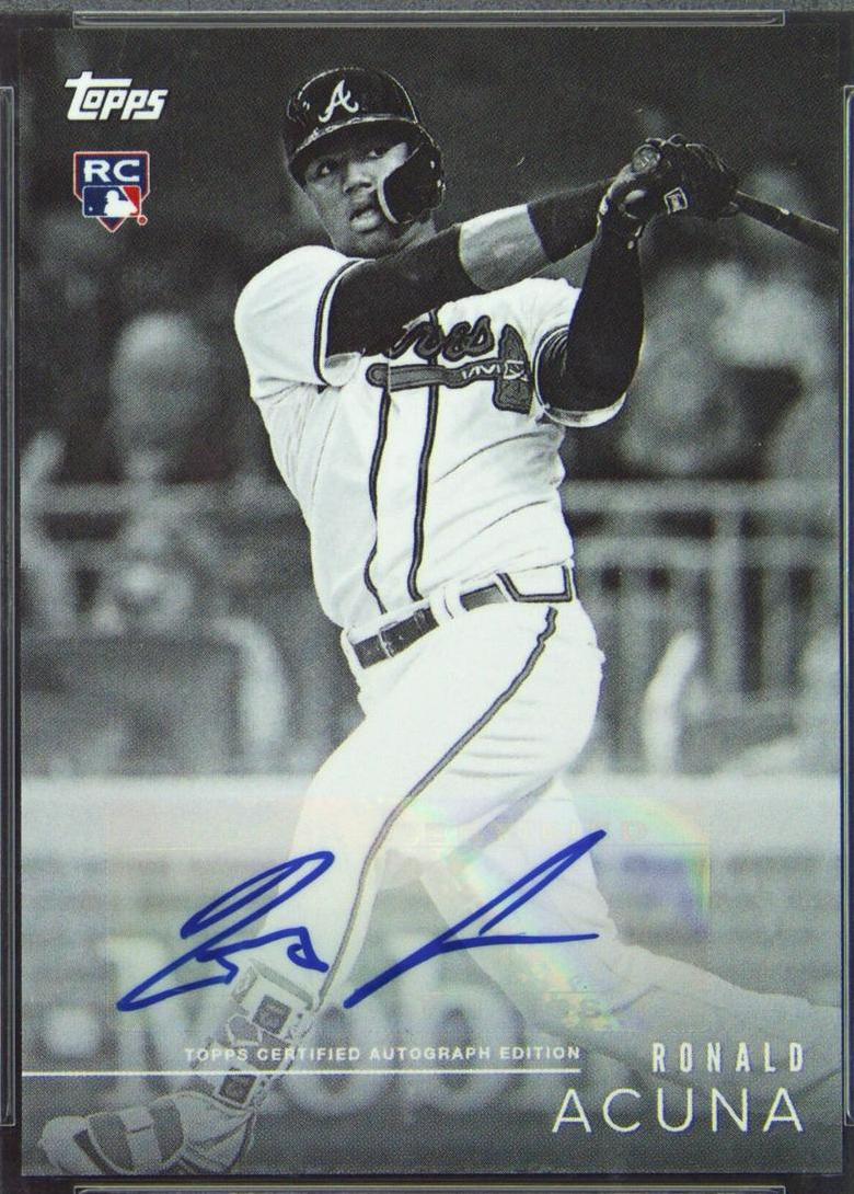 Ronald Acuna [Autograph] #30A