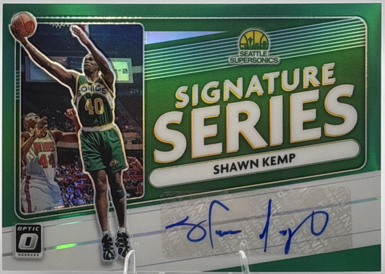 Shawn Kemp #SS-SKE Basketball Cards 2020 Panini Donruss Optic Signature Series