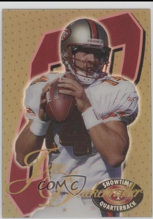 Jim Druckenmiller #19 Football Cards 1998 Collector's Edge Advantage Showtime