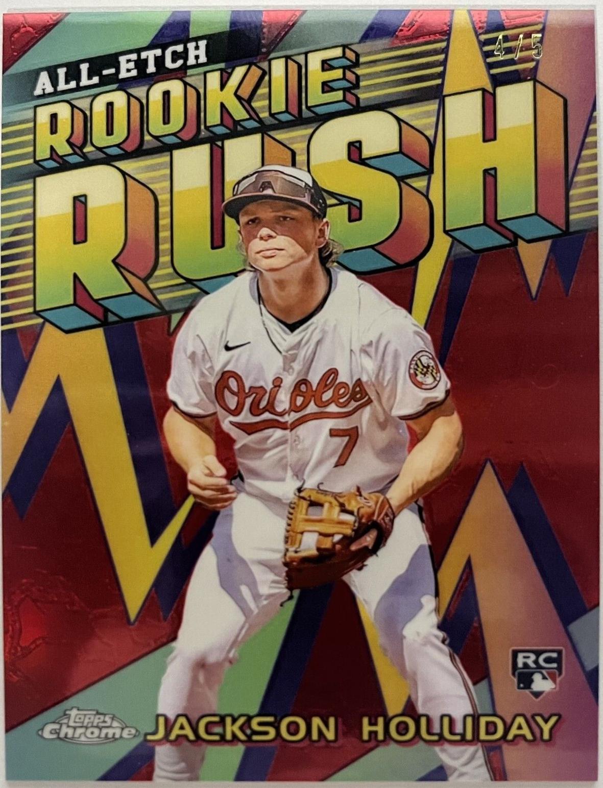 Jackson Holliday [Red Refractor] #CAERU-2
