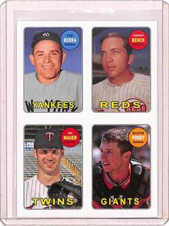 Buster Posey, Joe Mauer, Johnny Bench, Yogi Berra