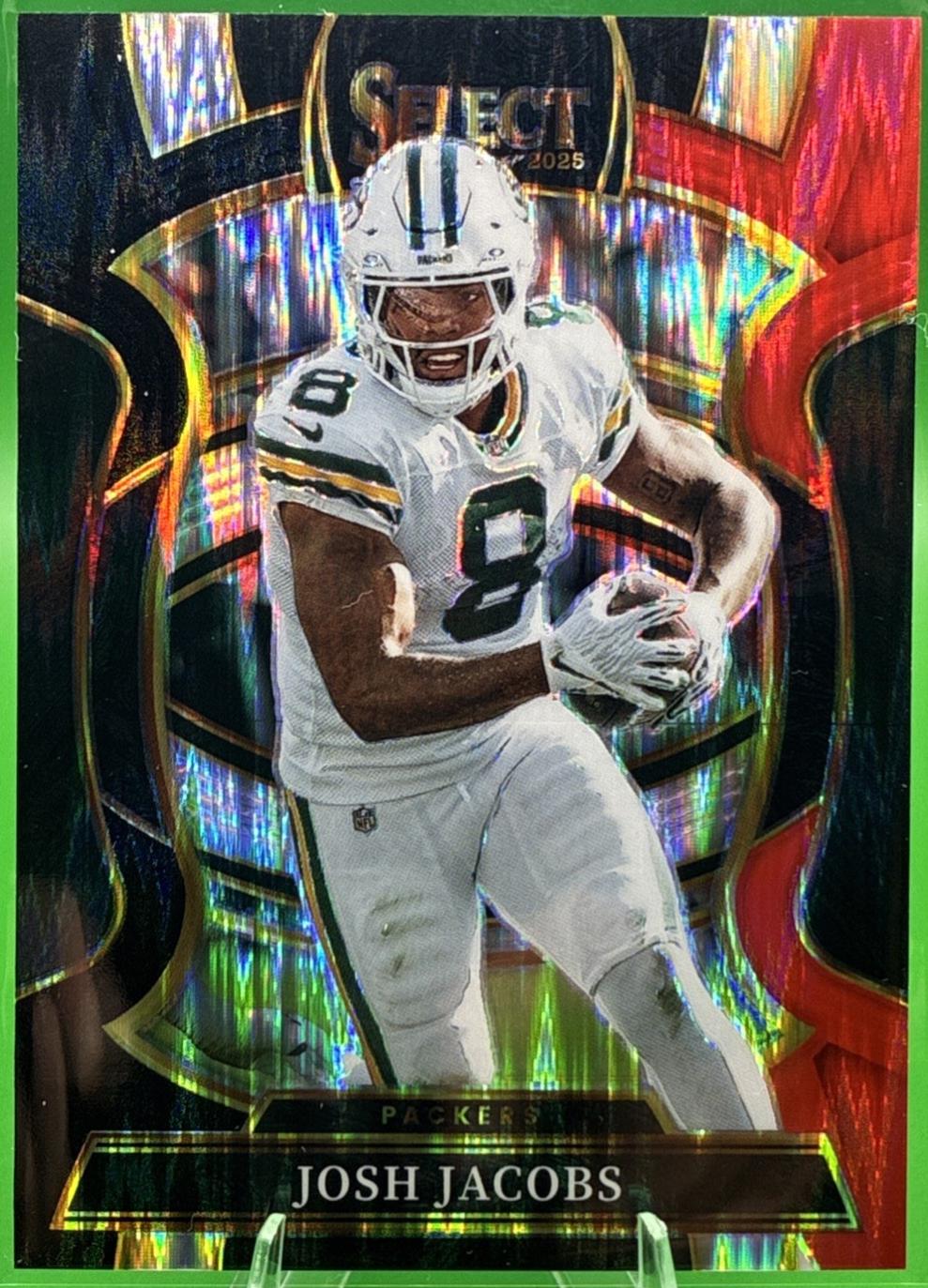 Josh Jacobs [Black Red Prizm Shock] #67