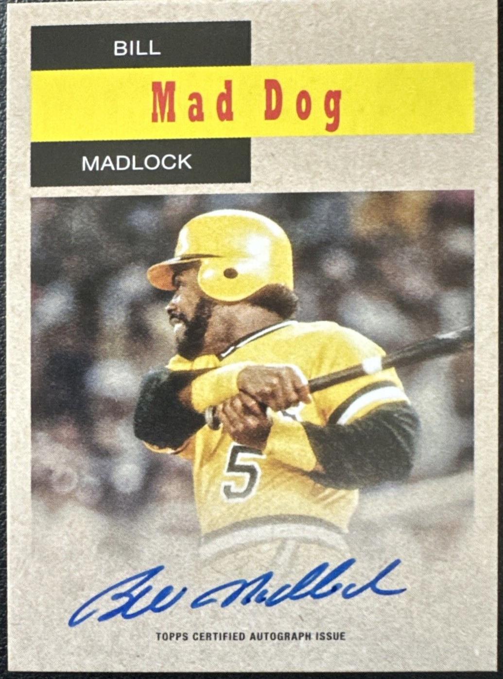 Bill Madlock #58WA-BM Baseball Cards 2024 Topps Archives 1958 TV Westerns Autograph Variation