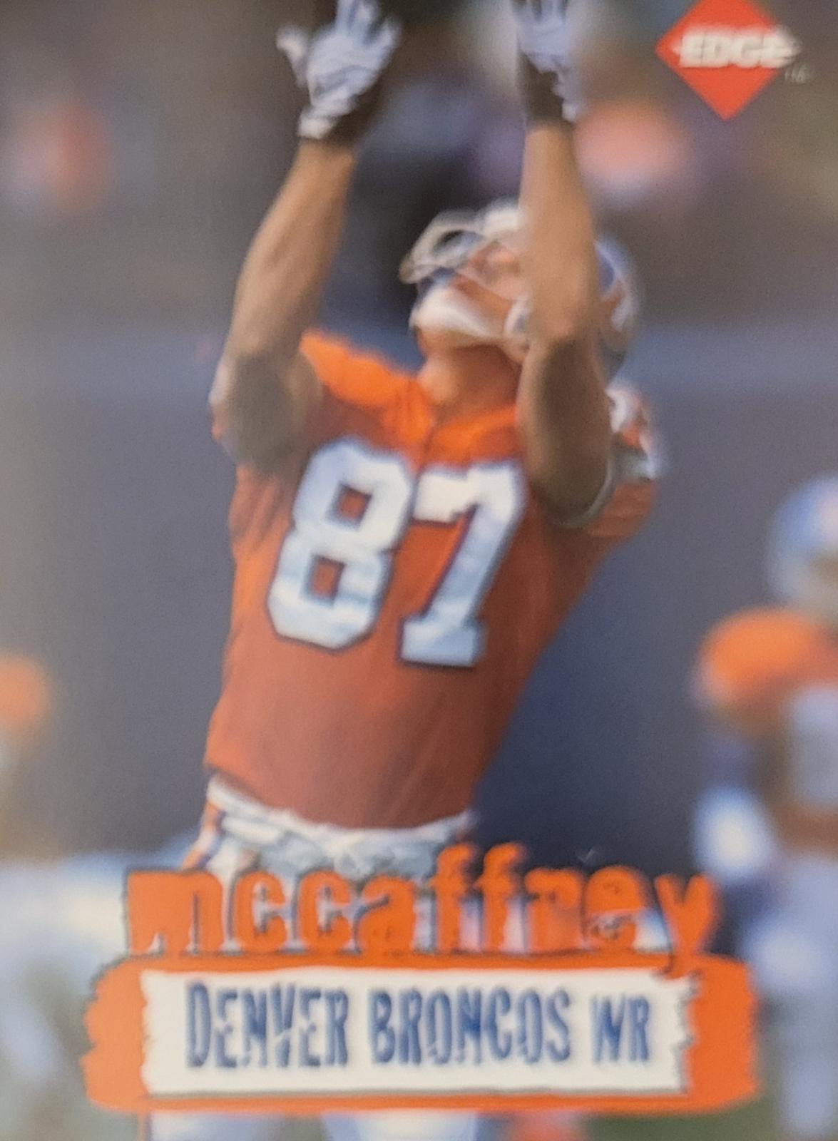 Ed McCaffrey #68 Football Cards 1996 Collector's Edge