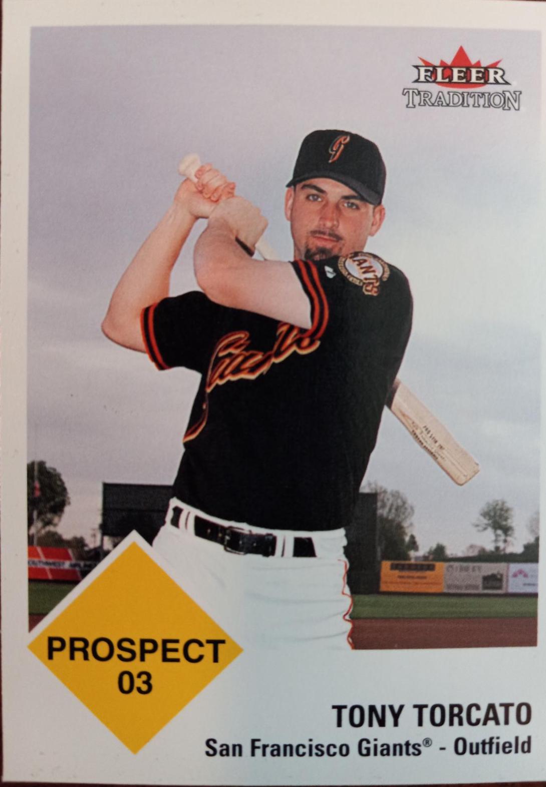 Tony Torcato #460 Baseball Cards 2003 Fleer Tradition