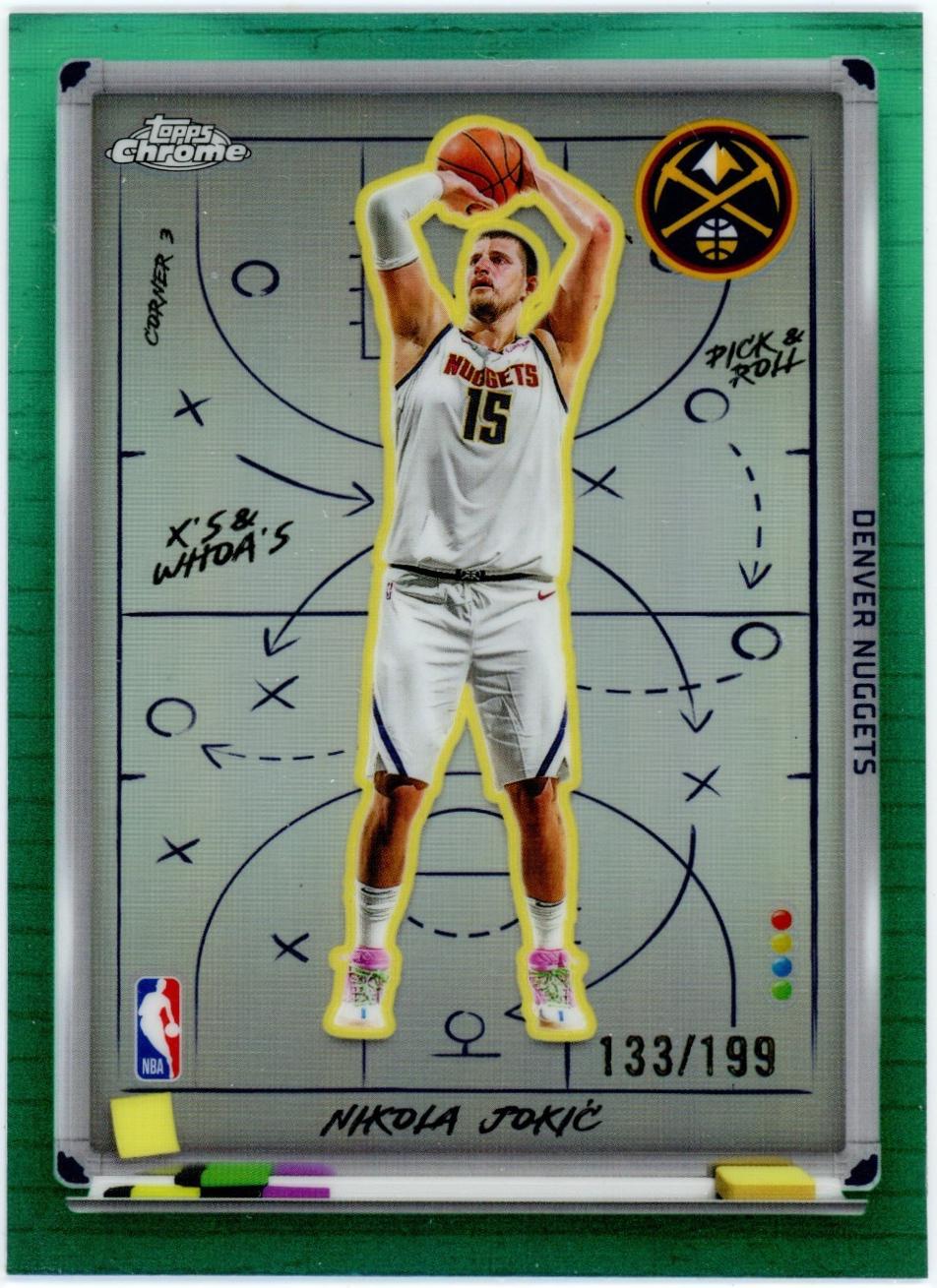 Nikola Jokic [Refractor Aqua] #XW-3