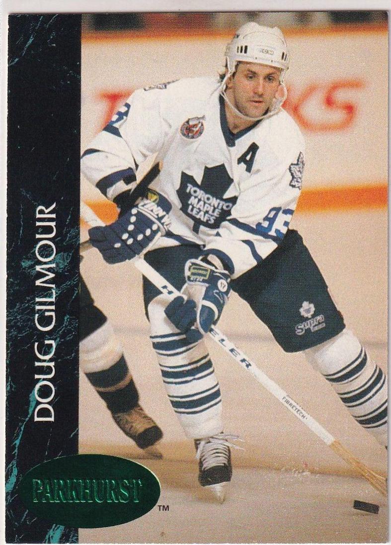 Doug Gilmour #183 Hockey Cards 1992 Parkhurst