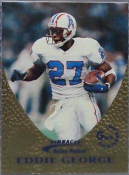 Eddie George #9 Football Cards 1997 Pinnacle Action Packed